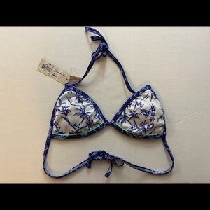 NWT Arizona Jean Company Swimsuit Top Small